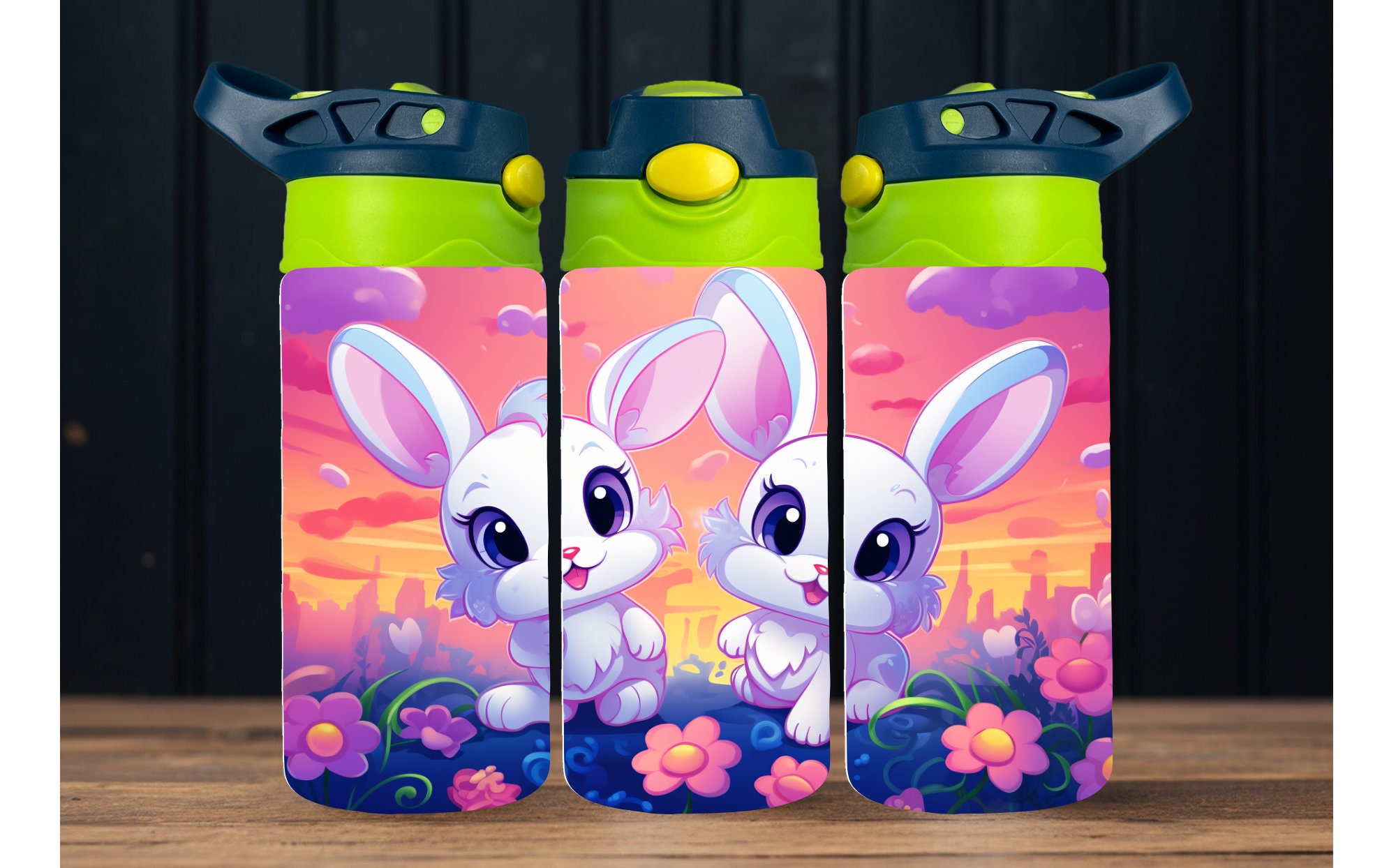 Bunny Kids Tumbler Wrap 12 Oz 12 Oz Sippy Cup Kids Tumbler Wrap 12 Oz ...