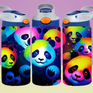 Envoltura de vaso para niños Panda 12 oz 12 oz Taza para sorber Envoltura de vaso para niños Envoltura de vaso para niños de 12 oz Envoltura de vaso para niños Envoltura de vaso para niños de 12 oz