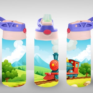 Train Kids Tumbler Wrap 12 oz 12 oz Flip Top Sippy Cup Kids Tumbler Wrap 12 oz Kids Tumbler Wrap Kids Tumbler Wrap 12oz Kids Tumbler Wrap