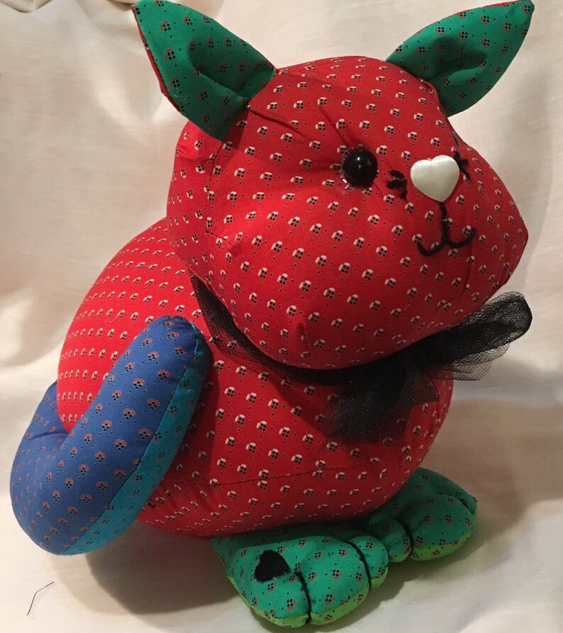 Kitty, Cat, Stuffed Cat, Stuffed Animal, Cat Toy, Stuffed Cat,handmade