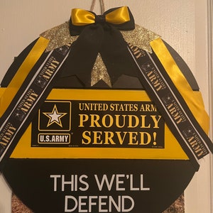 ARMY RETIRED WREATH