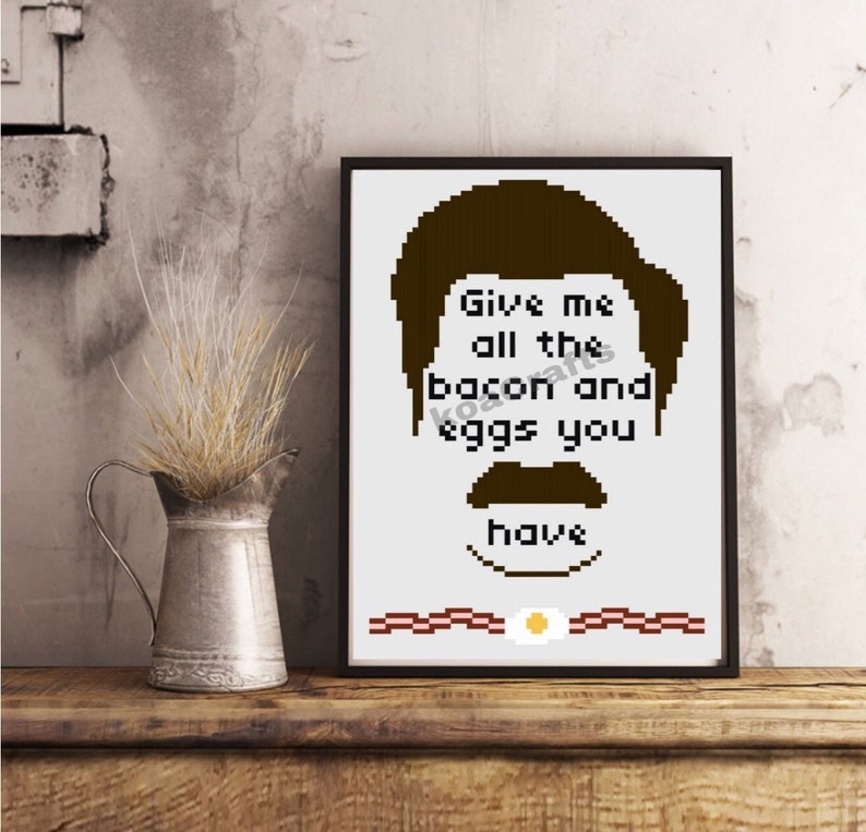 Ron Swanson All The Bacon And Eggs