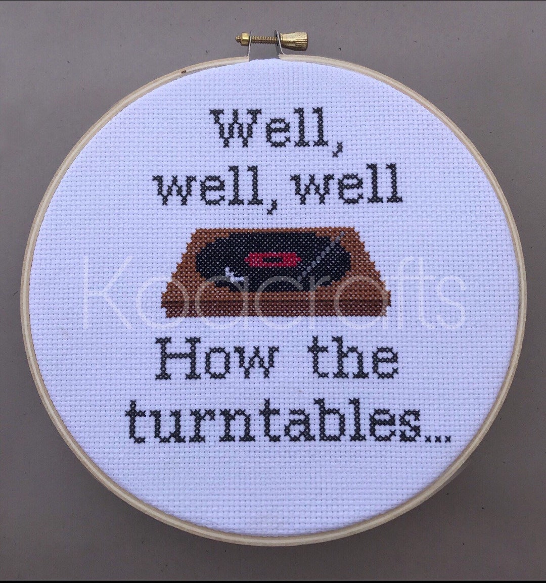 PATTERN the Office Cross Stitch Pattern, Well Well Well How the