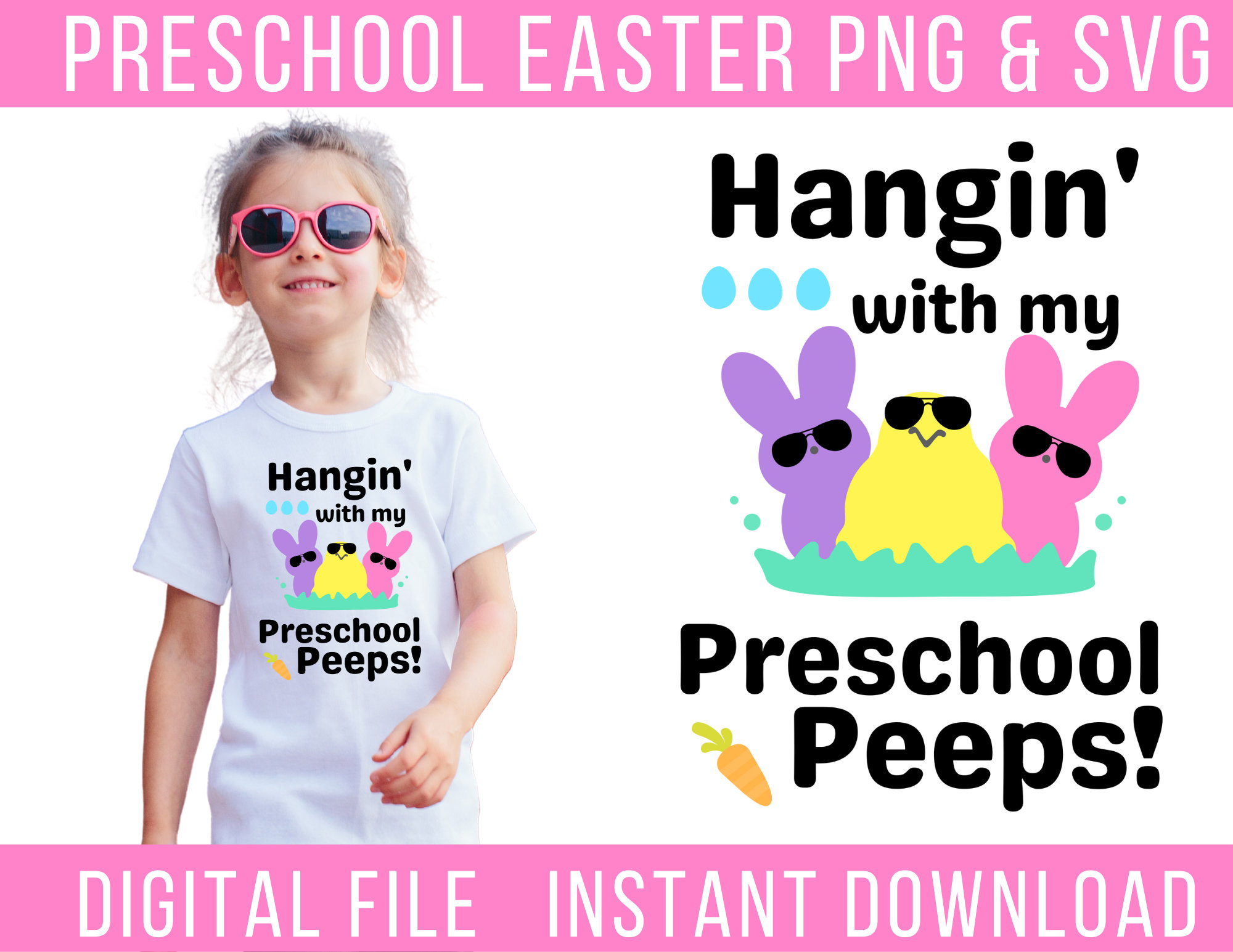 Cute Easter Shirt Teacher Hanging With My Preschool Peeps Cute Easter Shirt Teacher Hanging With My Preschool Peeps