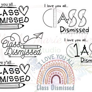 Classe rejetée PNG, professeur de fin d'année scolaire PNG, chemise de professeur PNG, je vous aime tous... Classe rejetée, cadeau pour professeur, fin d'école