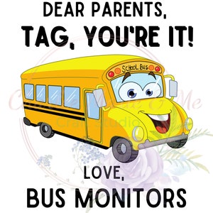 School Bus Monitor Bus Aide Attendant Bus Monitor T-Shirt 2XL For Sale...