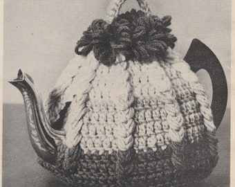 Vintage Crocheted Tea Cosy Pattern