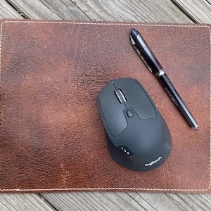 Maverick Leather Mousepad