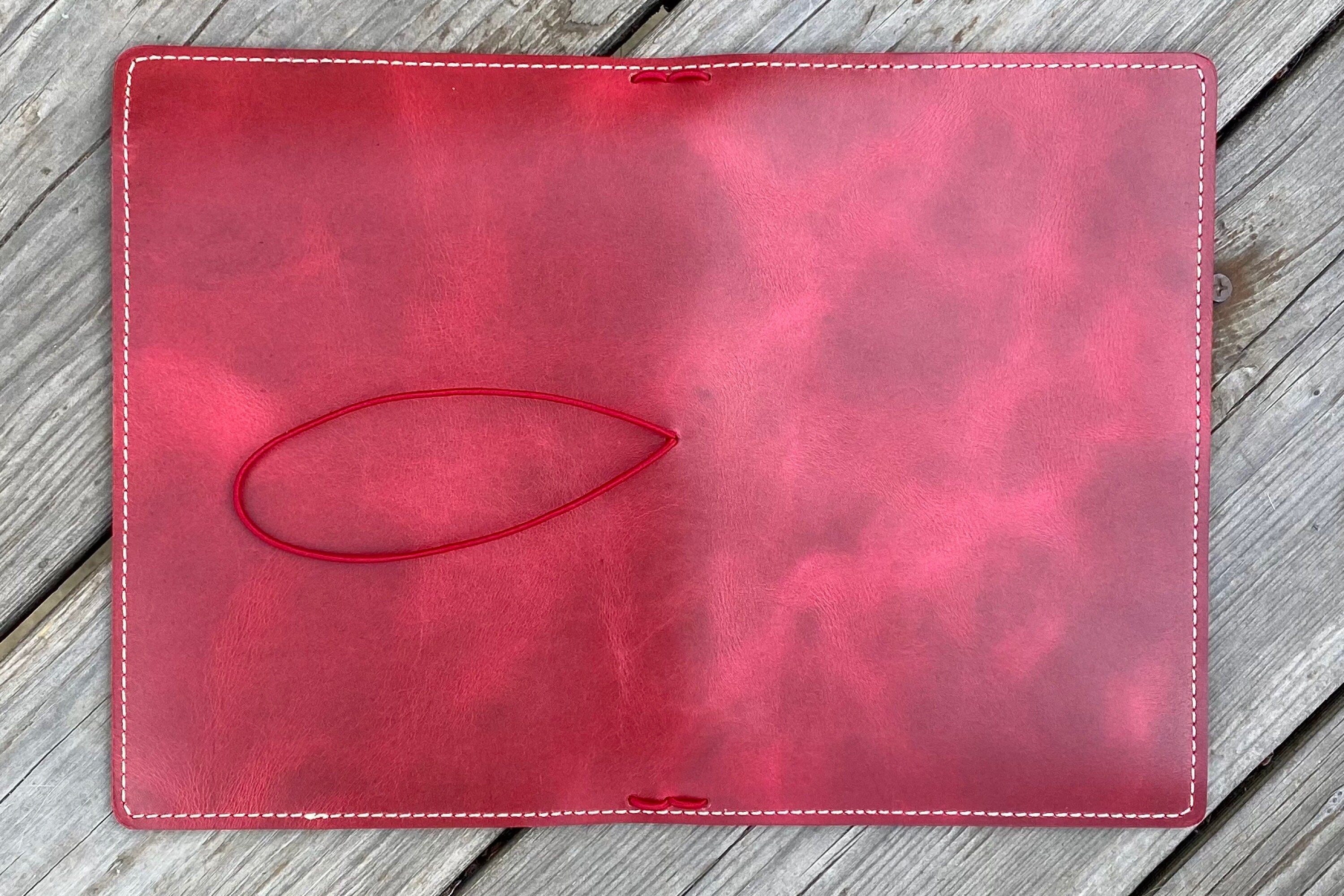 Safari Leather Wide Nakuru Pink Travelers Notebook Etsy