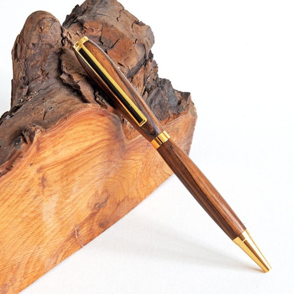 Zebrano wood Pen,handmade woodturning