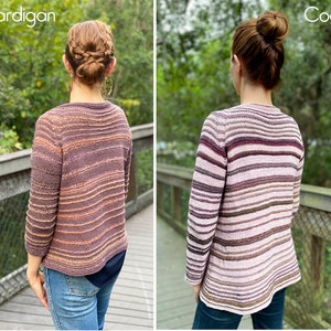 KittyBea Knitting Pattern - Floyd Cardigan & Coat Download ONLY
