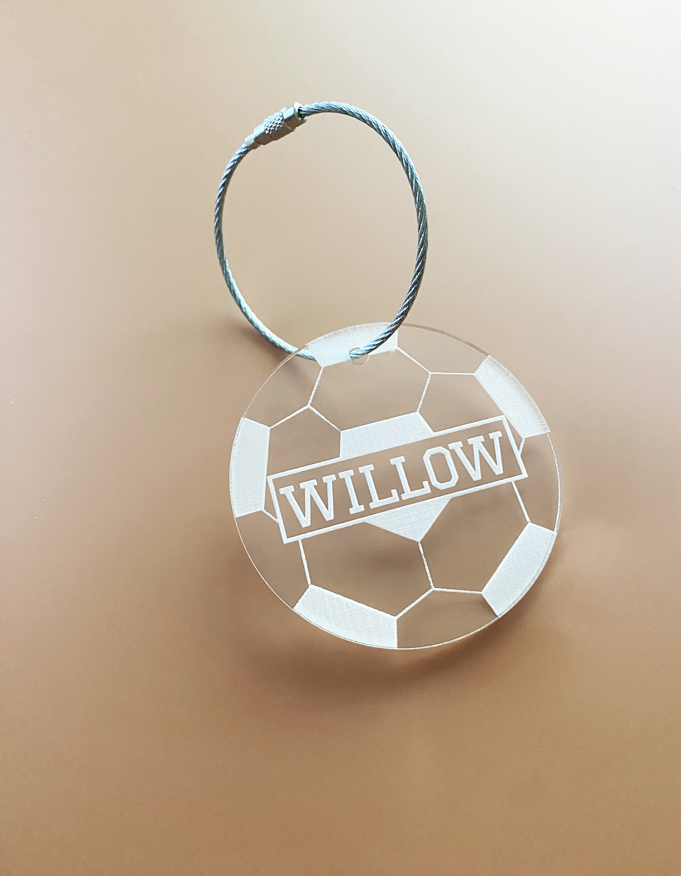 Personalized shop sports keychains