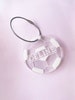 Acrylic Soccer Ball Keychain with Name - Sports Keychain - Backpack/Duffel/Gym Bag Tag 