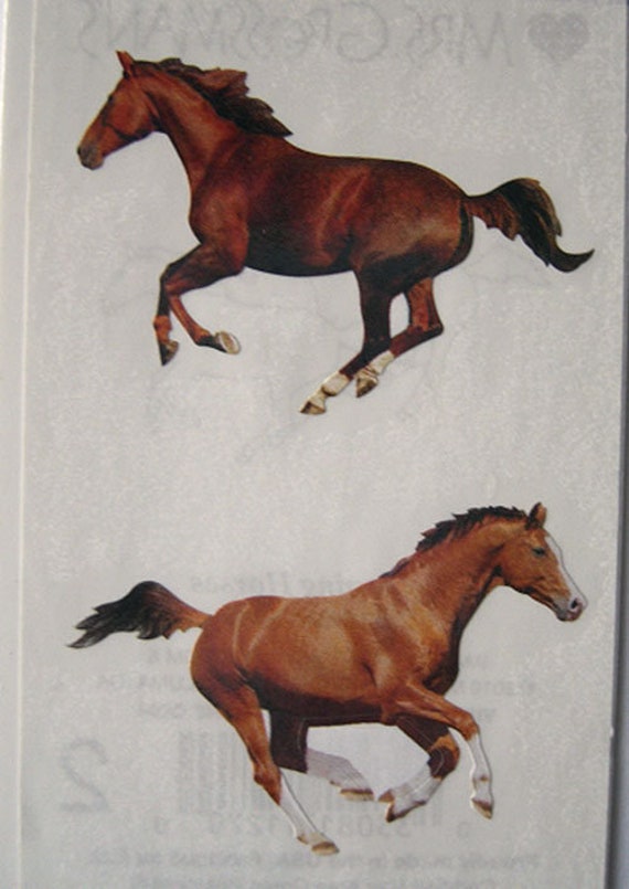 Mrs Grossman's Mini HORSE Scrapbook Stickers 3 Strips! Mrs Grossman's Mini HORSE Scrapbook Stickers 3 Strips!
