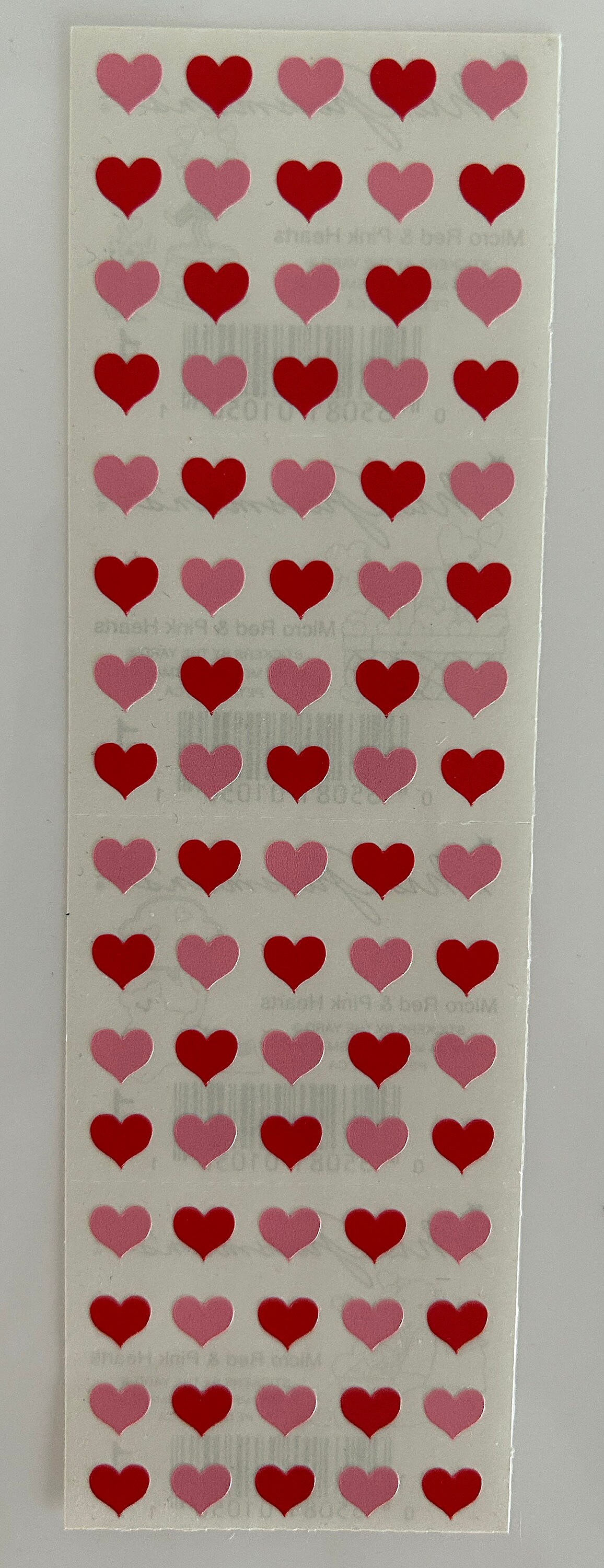 18 Sheets/1512 Pcs Colorful Small Heart Stickers Self Adhesive Mini Heart  Stickers for Scrapbooking Embellishment Valentine's Day Love Decorative