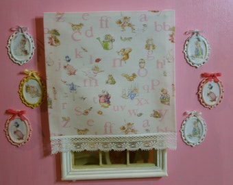 Puppenhaus-Miniatur-BP-Fensterjalousie, Maßstab 1:12