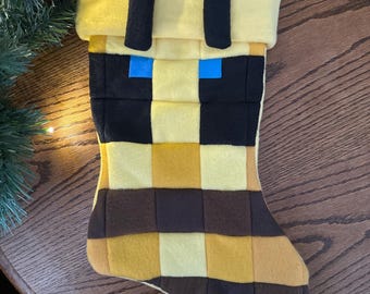 Minecraft Bee Stocking