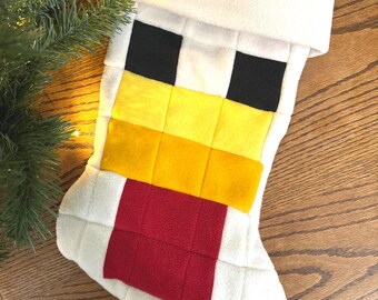Minecraft Chicken Stocking