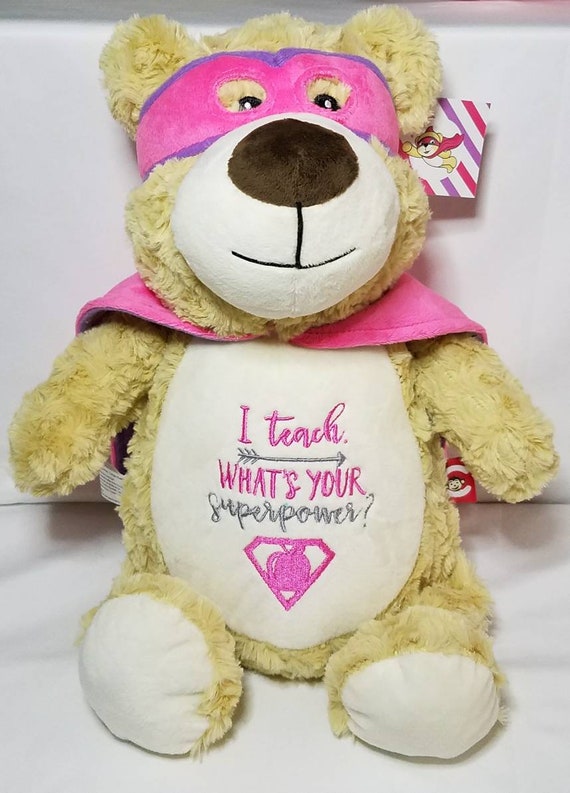 personalized nurse teddy bear