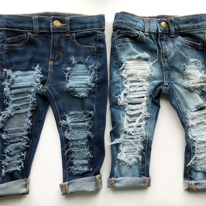 Distressed Jeans