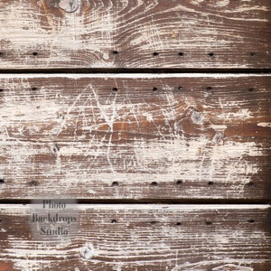 Product Photo Backdrop - Wood Vinyl Backdrop - Backdrop for Photography - Brown Wood - Product Photography - Food Styling Props - Old Wood