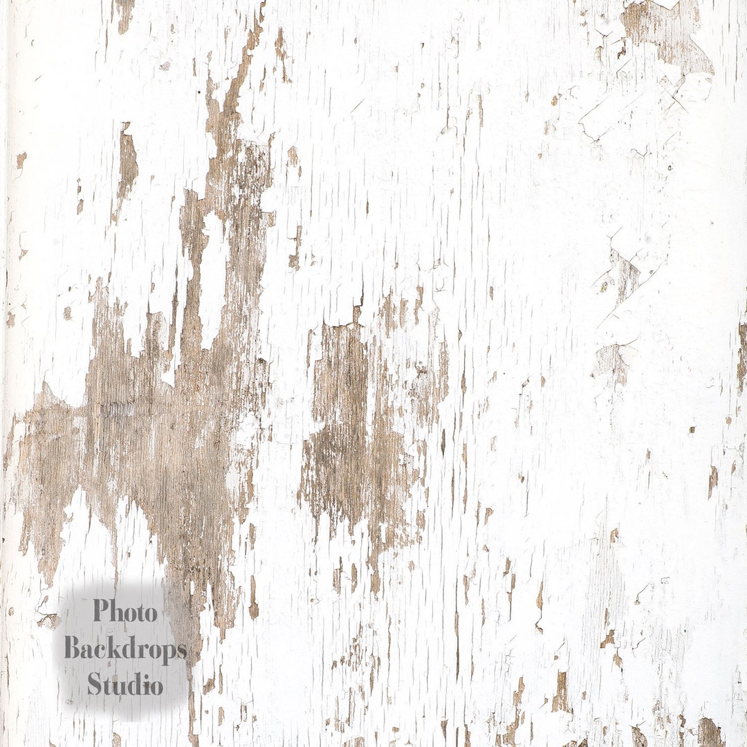 White Wood Vinyl Backdrop - Distress Wood - Product Photography - Vinyl ...