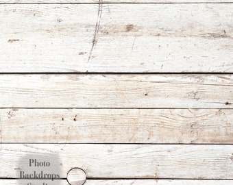 White Wood Backdrop - Product Photo Backdrop - Photography Backdrop - Product Photography - Food Styling Photo - Old Wood Background Vinyl