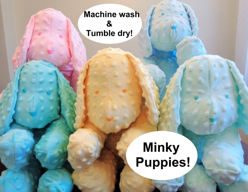 Minky Puppies Soft and Cuddly Machine Wash & Tumble Dry Etsy