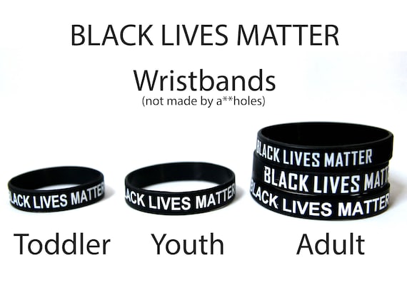 Baby & Extra Grote Maten Stickers Sieraden Armbanden ID- & Medische armbanden Black Lives Matter Polsbandje Volwassen Jeugd 