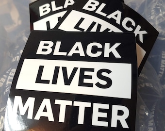 200 pack Black Lives Matter Stickers #BlackLivesMatter