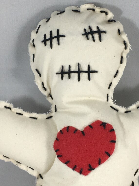 Download Monsters Love Me Voodoo Doll Handcrafted Muslin Plush Doll No 43 Toys Games