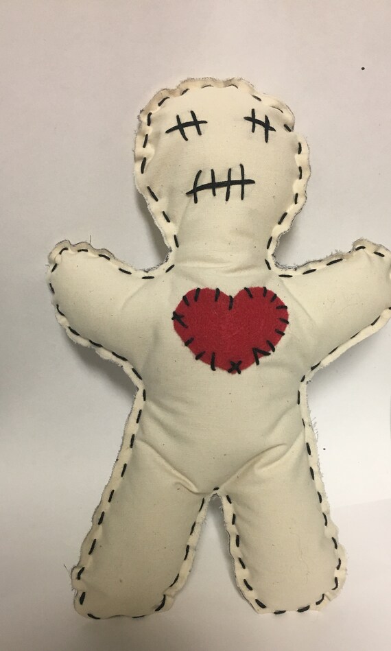 Download Monsters Love Me Voodoo Doll Handcrafted Muslin Plush Doll No 43 Toys Games