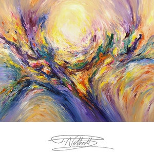 114.1 &quot; x 78.7 &quot; XL Large Abstract Painting Original XL Acrylic Canvas Big Size Abstrakt Großes Gemälde ,UNSTRETCHED! by Peter Nottrott