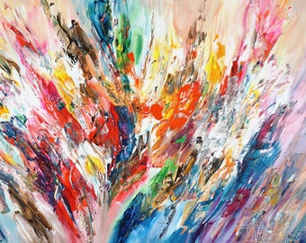 自作　オリジナル　絵画 絵画 抽象画 自作絵 オリジナル - メルカリ