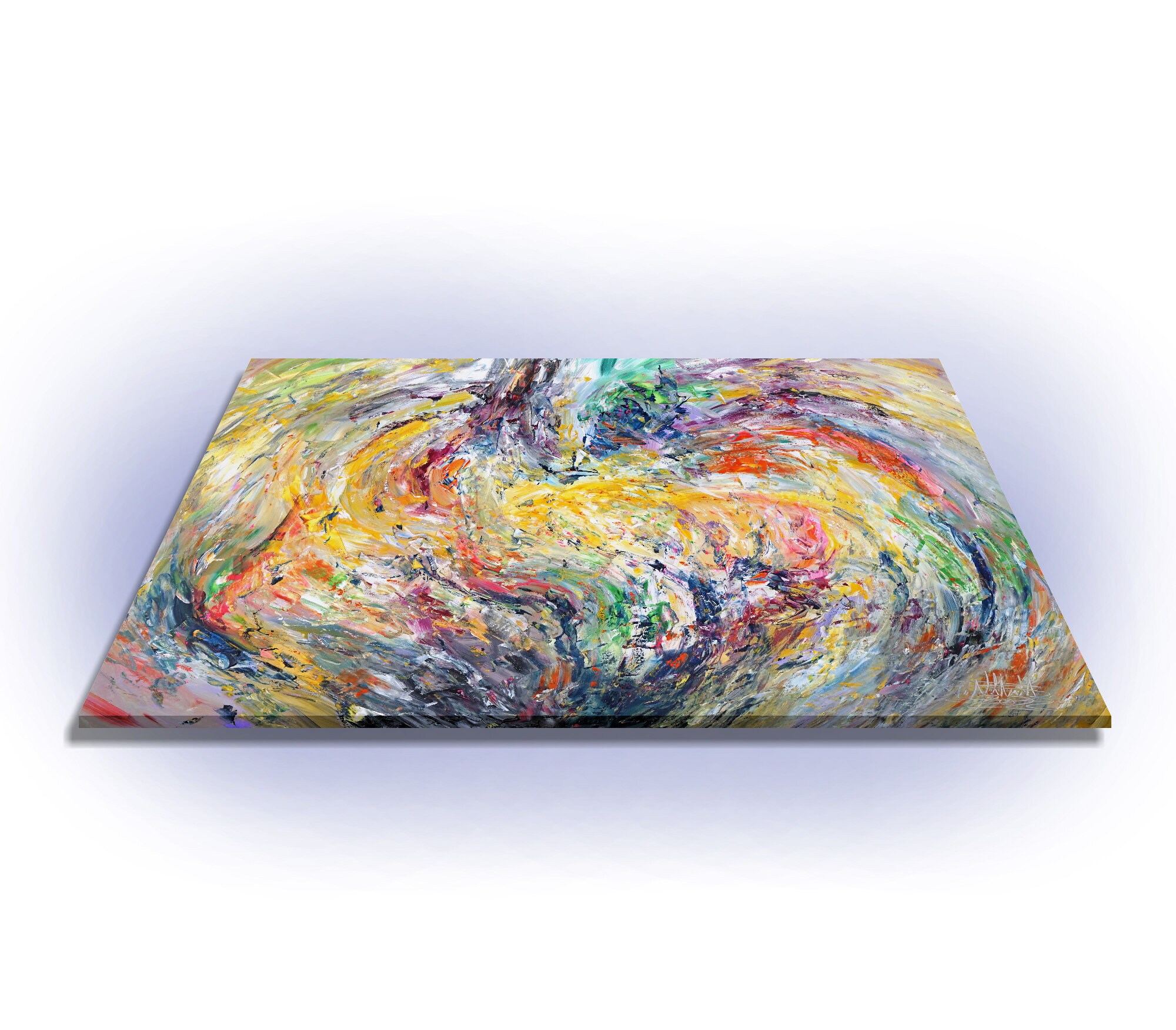 Abstract Artwork Inspired by Hope 61.0 X 41.3 . - Etsy