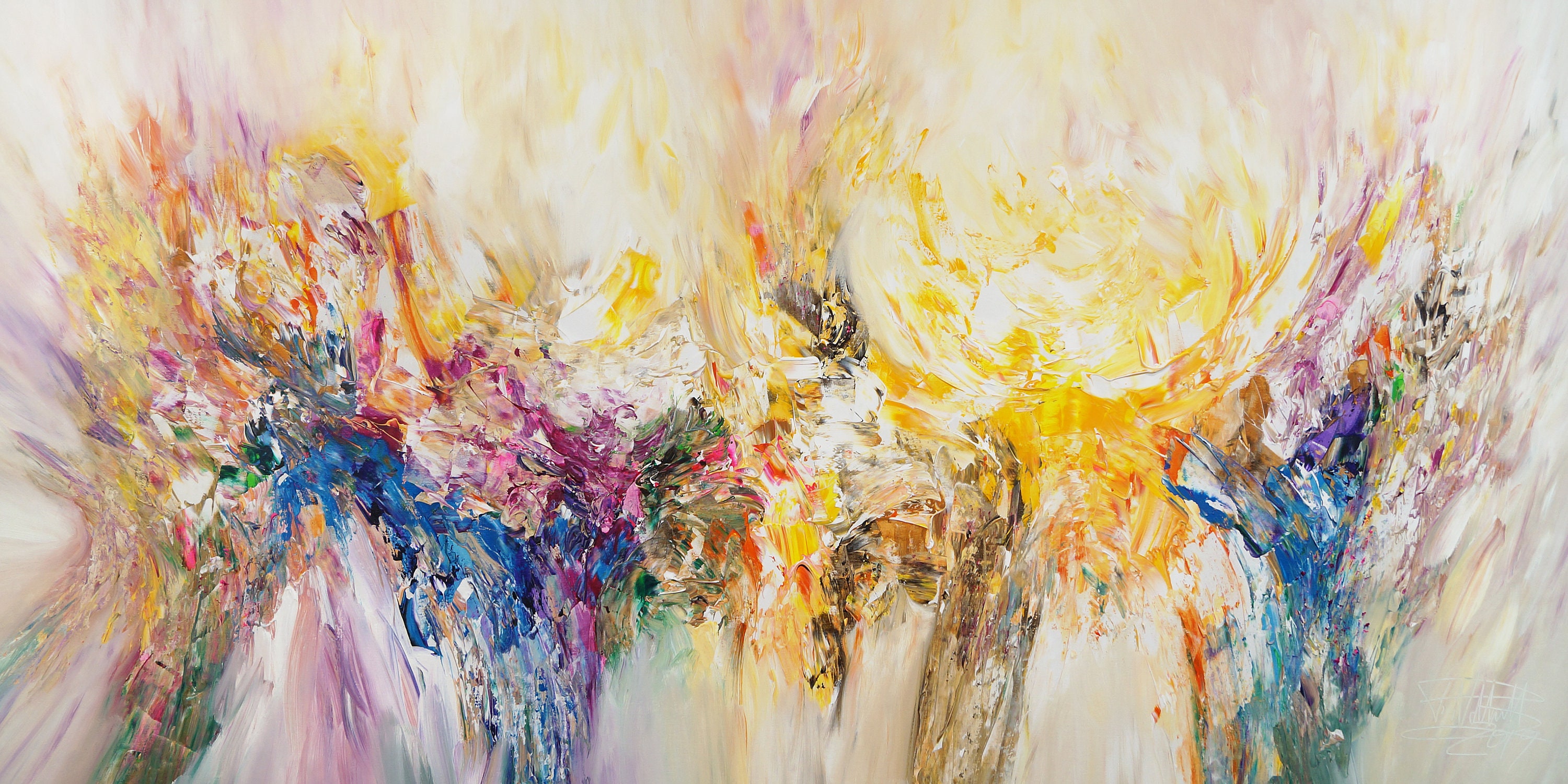 Extra Large Abstract Painting 78.8 