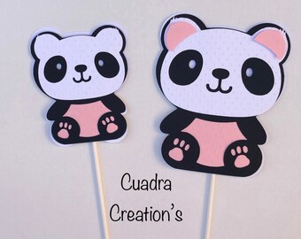 Panda /Panda Birthday/ Panda Decorations/ panda Baby Shower/ Panda Theme/ Panda  / Baby Shower Decor/Mom panda/ baby panda/