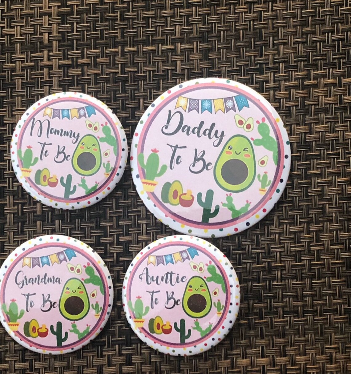 Avocado/avocado Theme/ Buttons/ Baby Shower/ Avocado/ Cactus Etsy