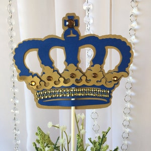 Gold Crown Centerpiece, Gold Crown, Wedding Cake Topper Crown / Metal Crown  