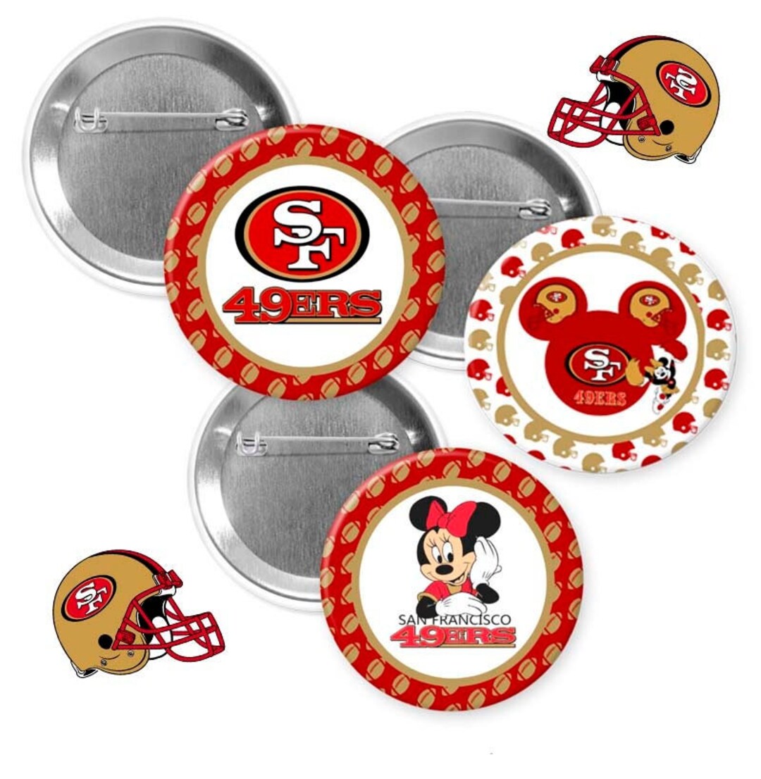 San Francisco 49ers/ Football/ Pins Buttons/ San Francisco/ Sport Game