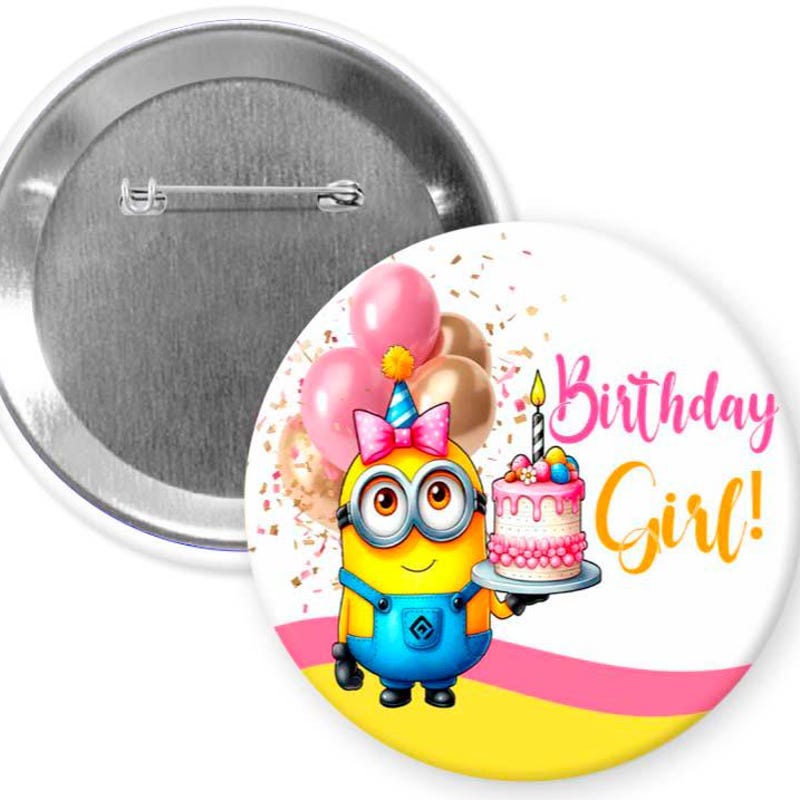 Minion Pin Badges - Etsy