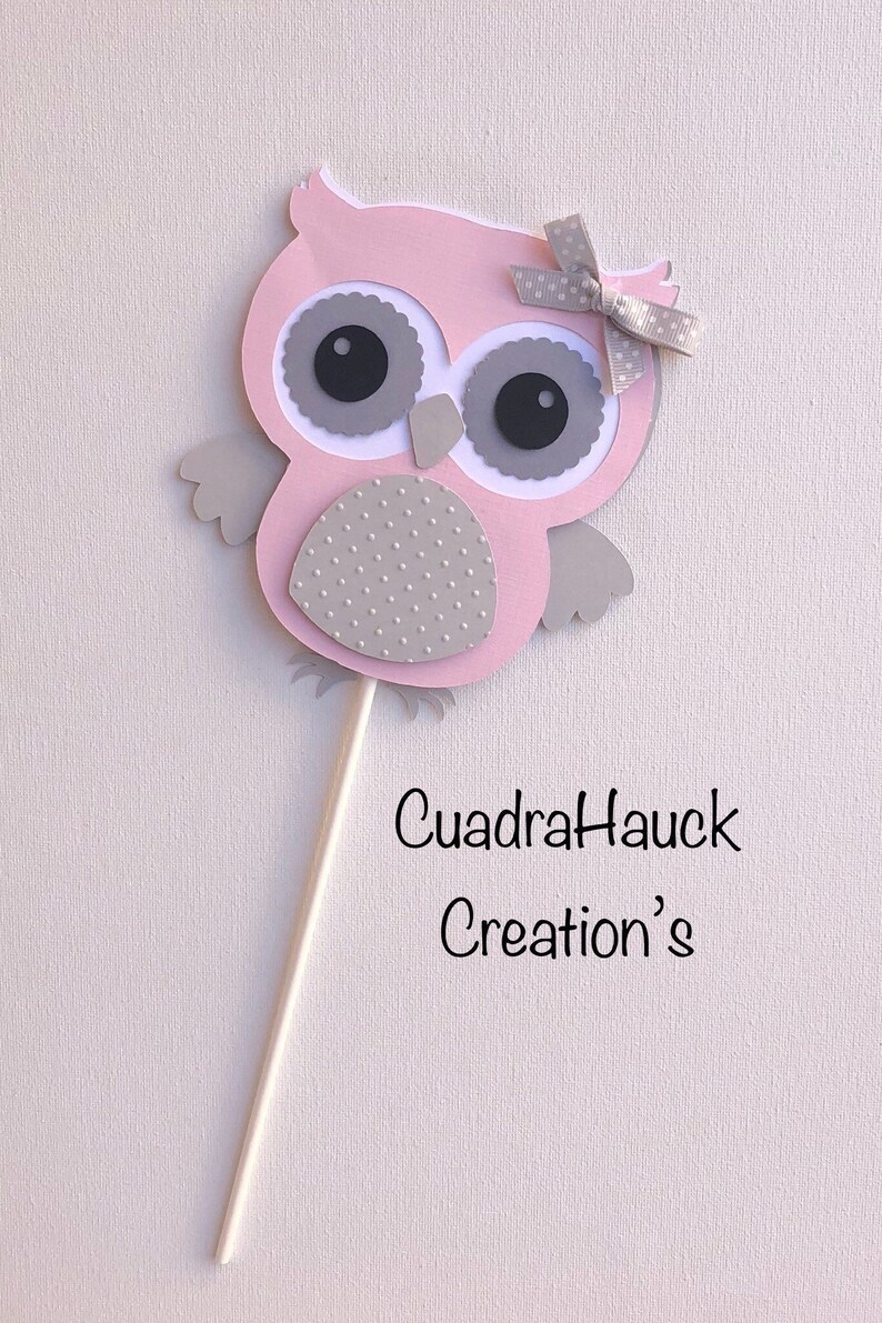 Owl / Owl Party Decoration/ Owl Centerpieces Stick/owl Baby Etsy