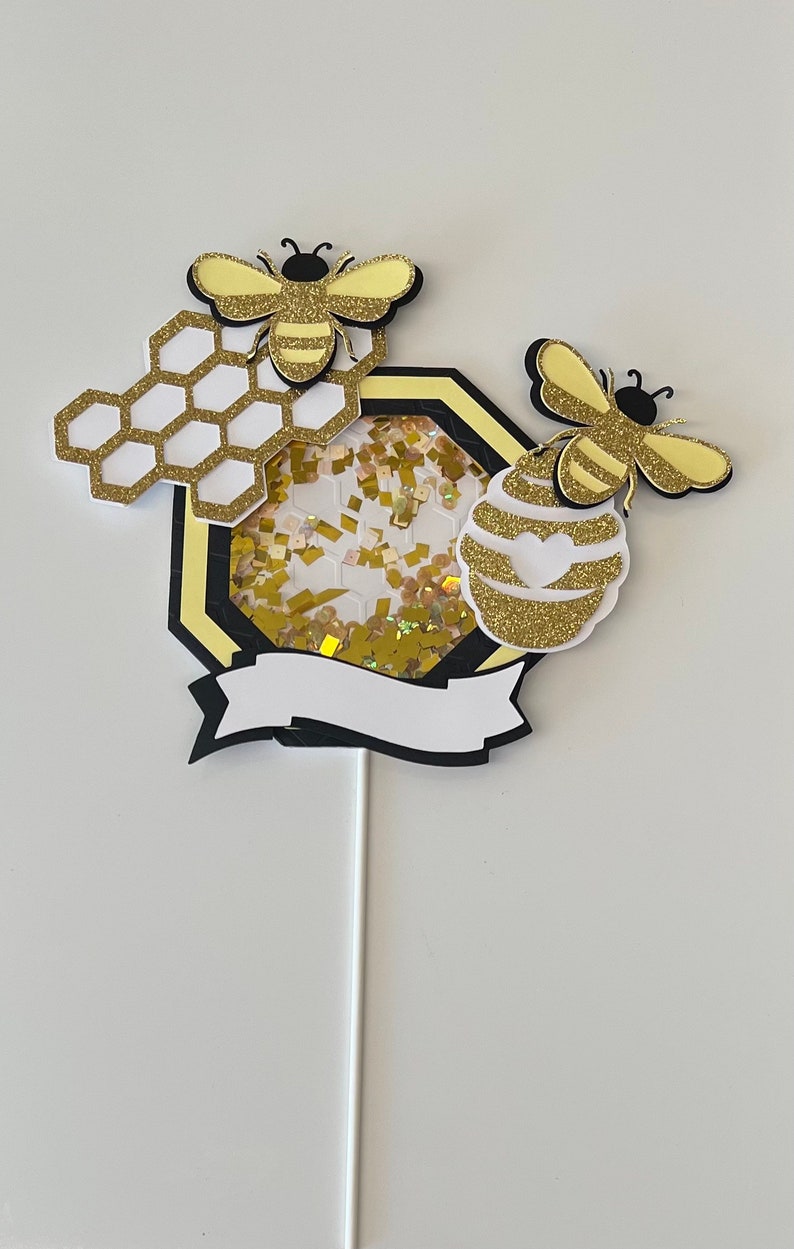 Bee/ Bee Baby Shower/ Centerpieces Stick/ Bee Decoration/ Bee Etsy