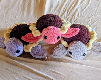 Sunflower Turtle Plush