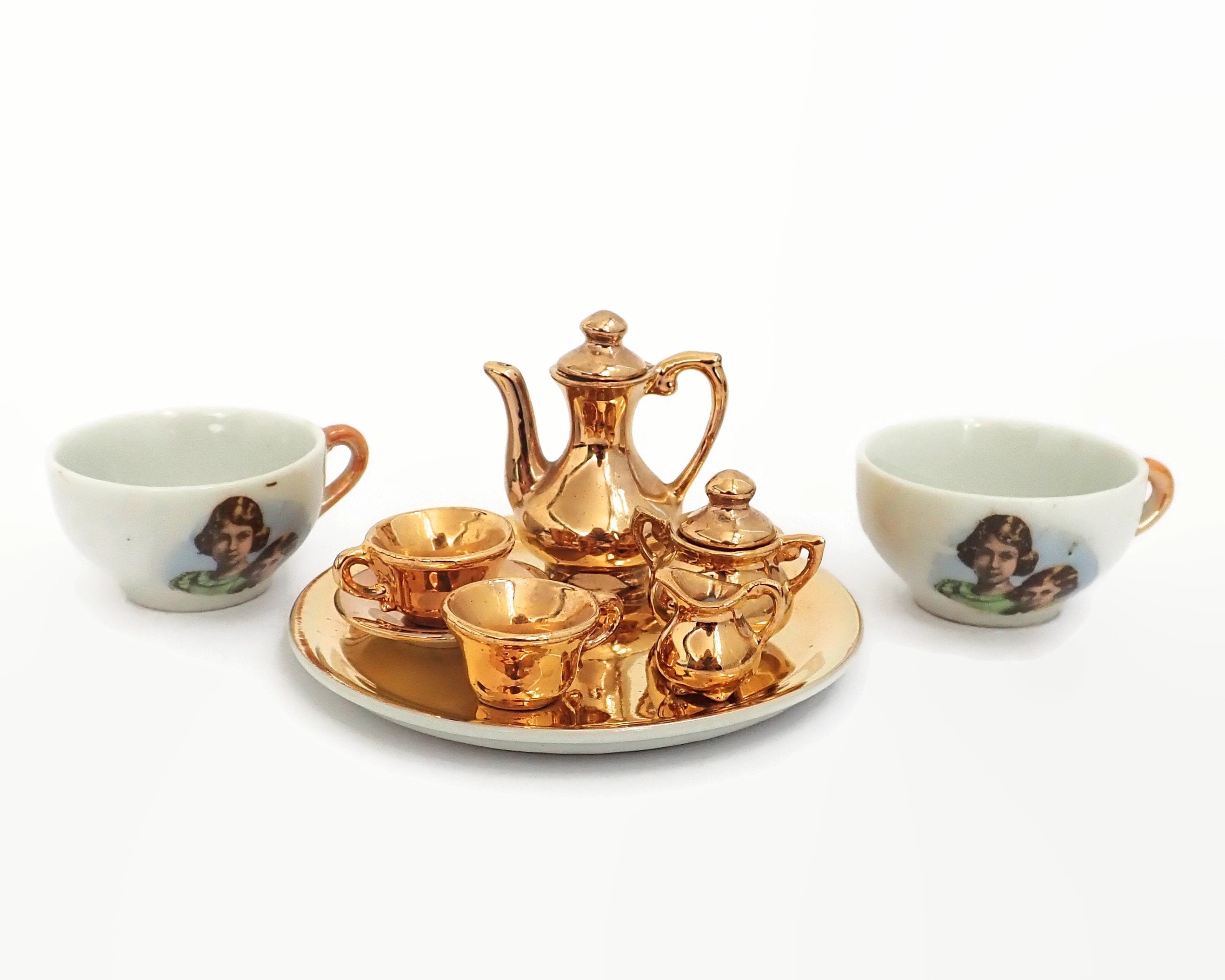 dolls tea set