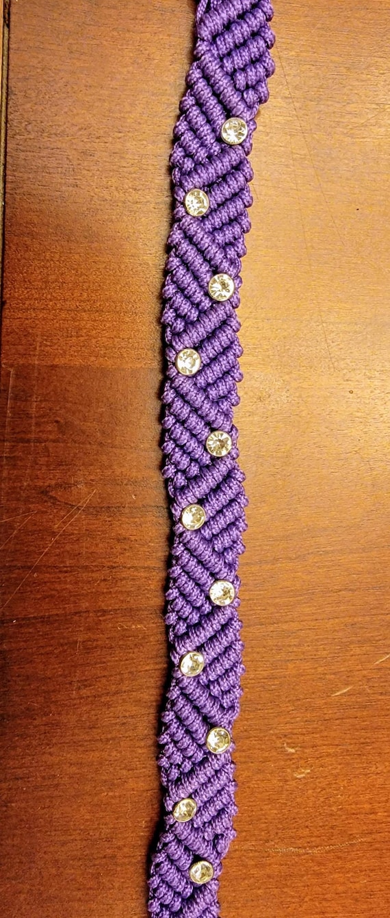 Custom Browband - Zigzag