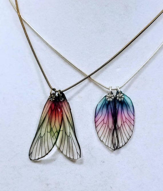 Best Friend Dragonfly Wings - 2 Necklaces