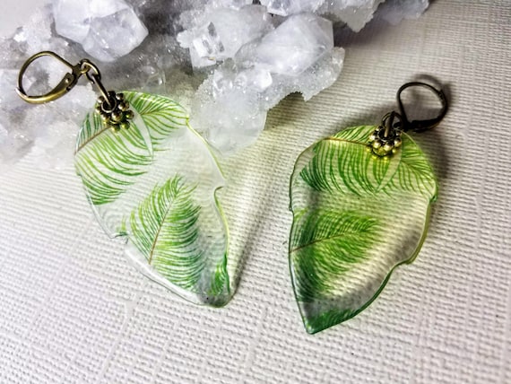 Leafy Earrings