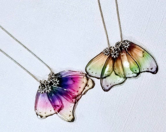 Best Friend Butterfly Wings - 2 Necklaces