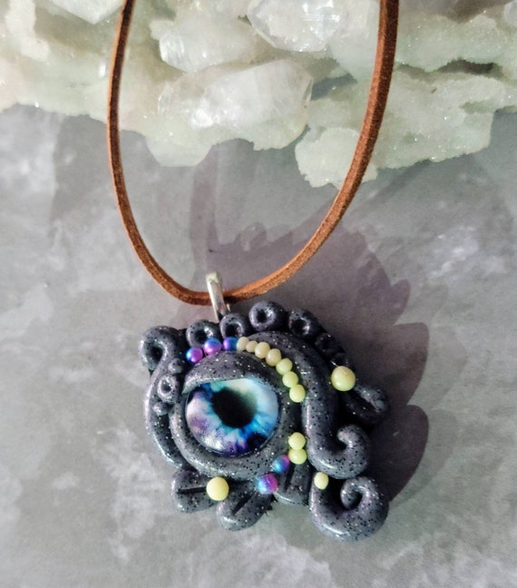 Dragon Eye Pendant - Granite